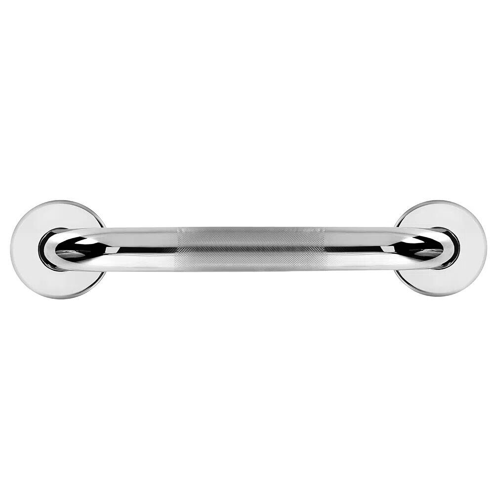 Barra de Apoio em Curva Antiderrapante 30cm Aço Inox Astra