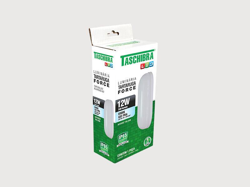 Tartaruga Led 12W 3000K Autovolt Vitralux