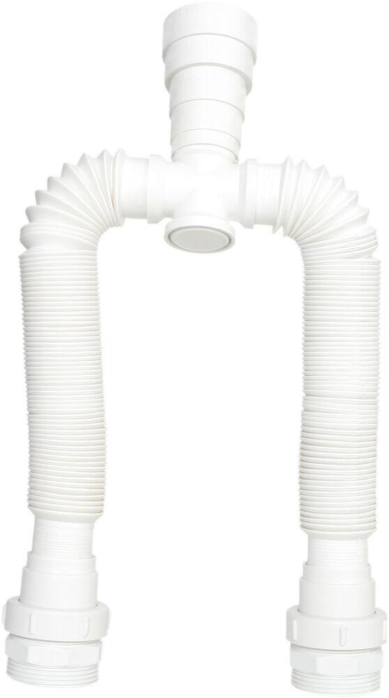 Tubo Extensivo Universal Duplo Branco Hidrofama