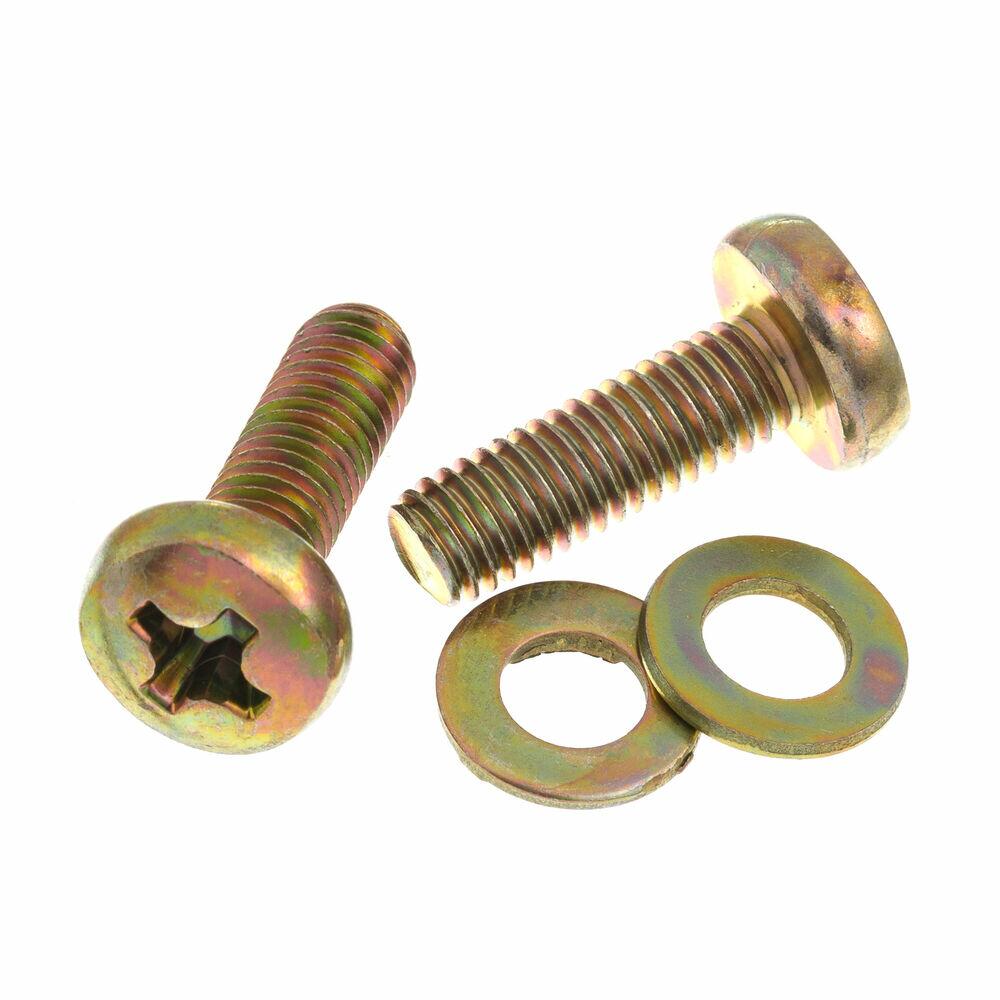 Parafuso Suporte TV Cromado m8x25mm Dourado Bemfixa