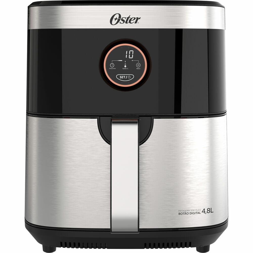 Fritadeira ofrt660-220 220V Inox 4,8L Preta Oster