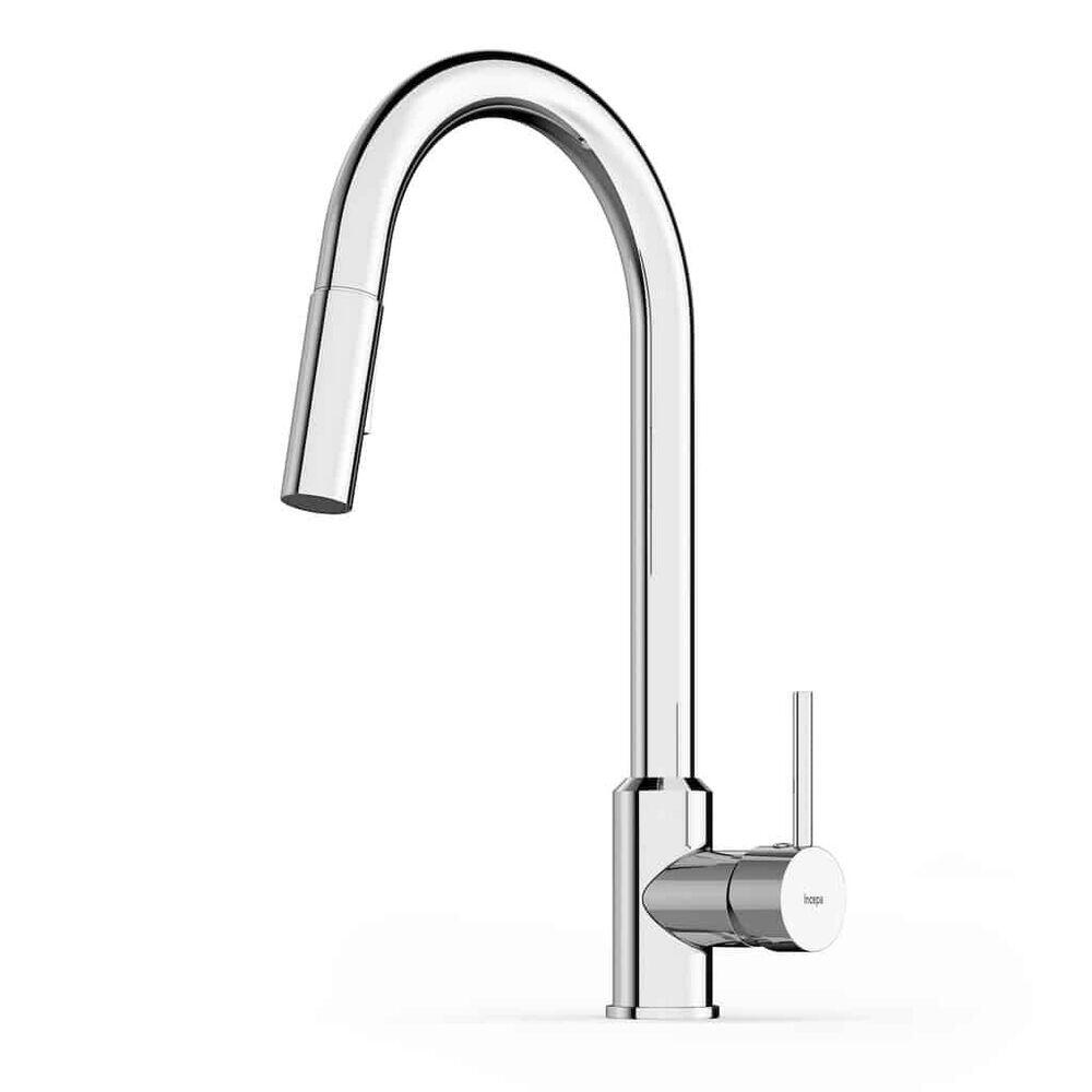 Monocromando para Cozinha Mesa Utile Cromado Incepa