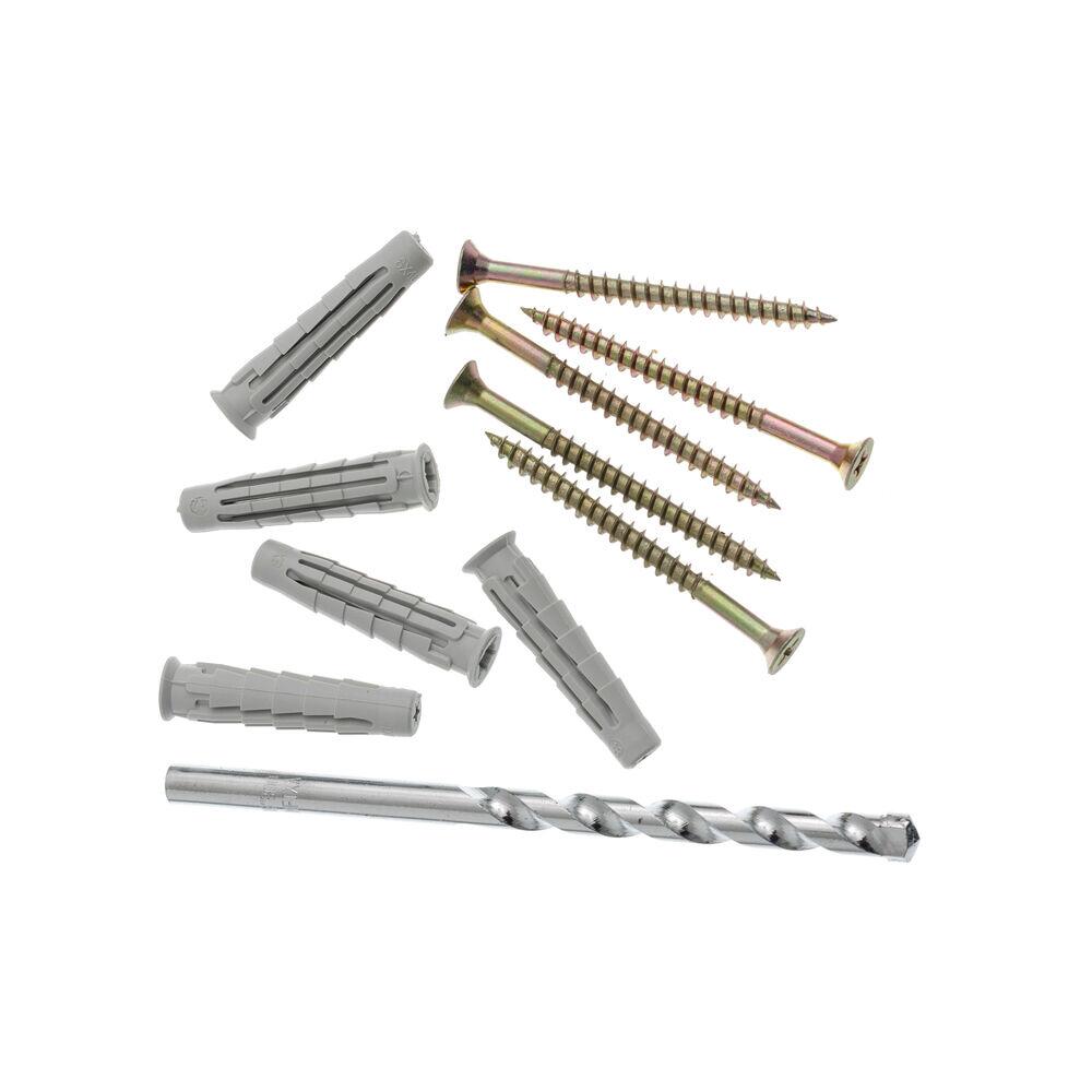 Kit Buchas Para Concreto Universal 8mm Cinza Bemfixa