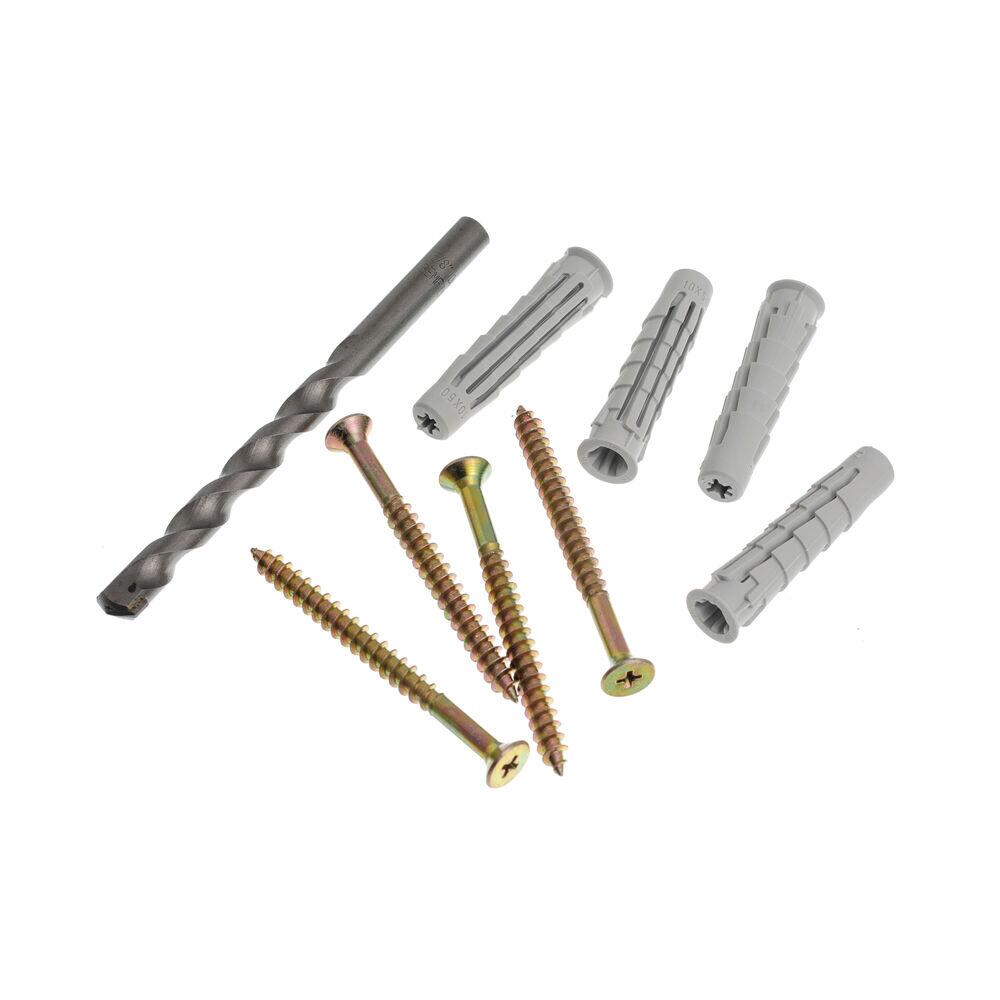 Kit Buchas Para Concreto Universal 10mm Cinza Bemfixa