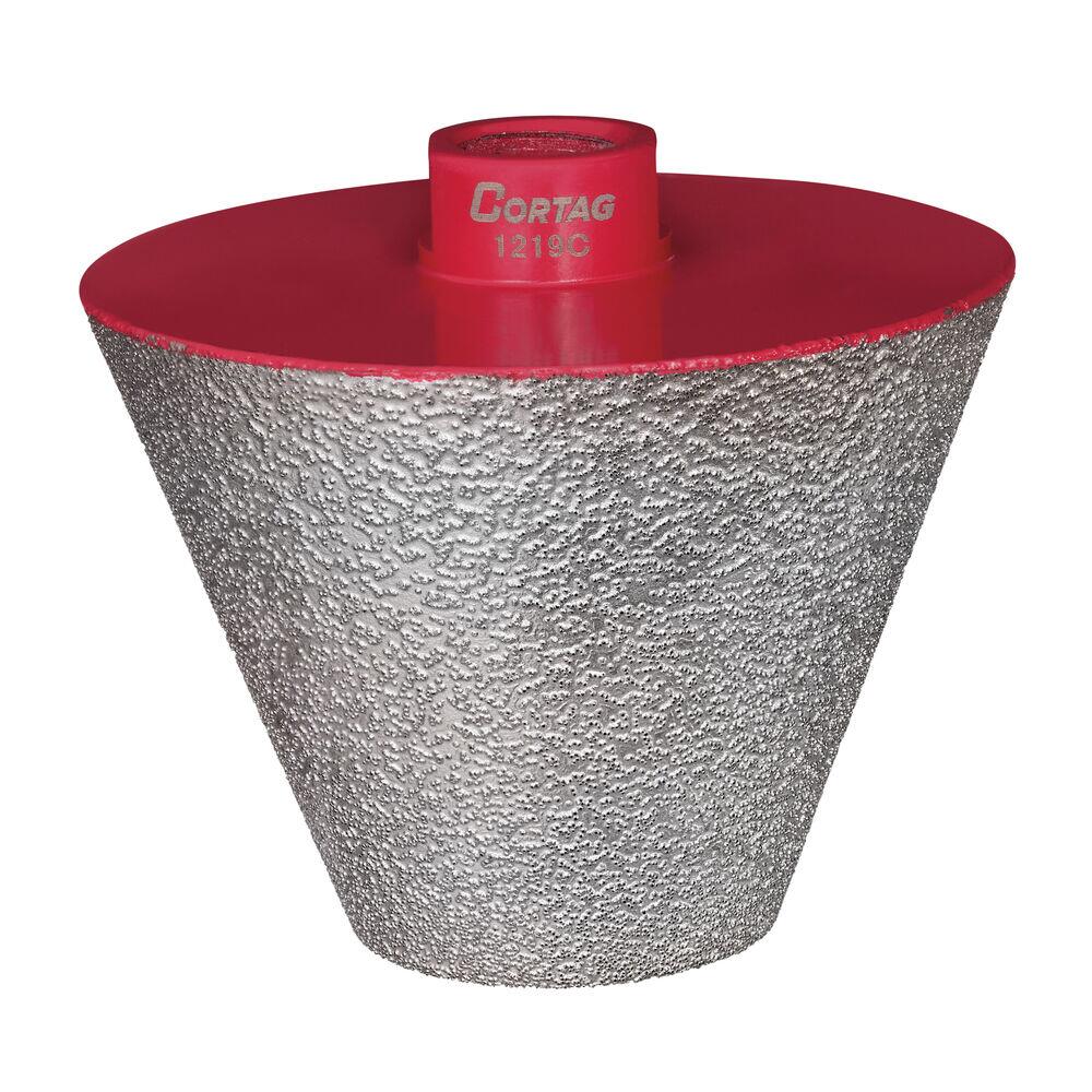 Fresa Diamantada Cônica M14 35 a 75mm Cortag