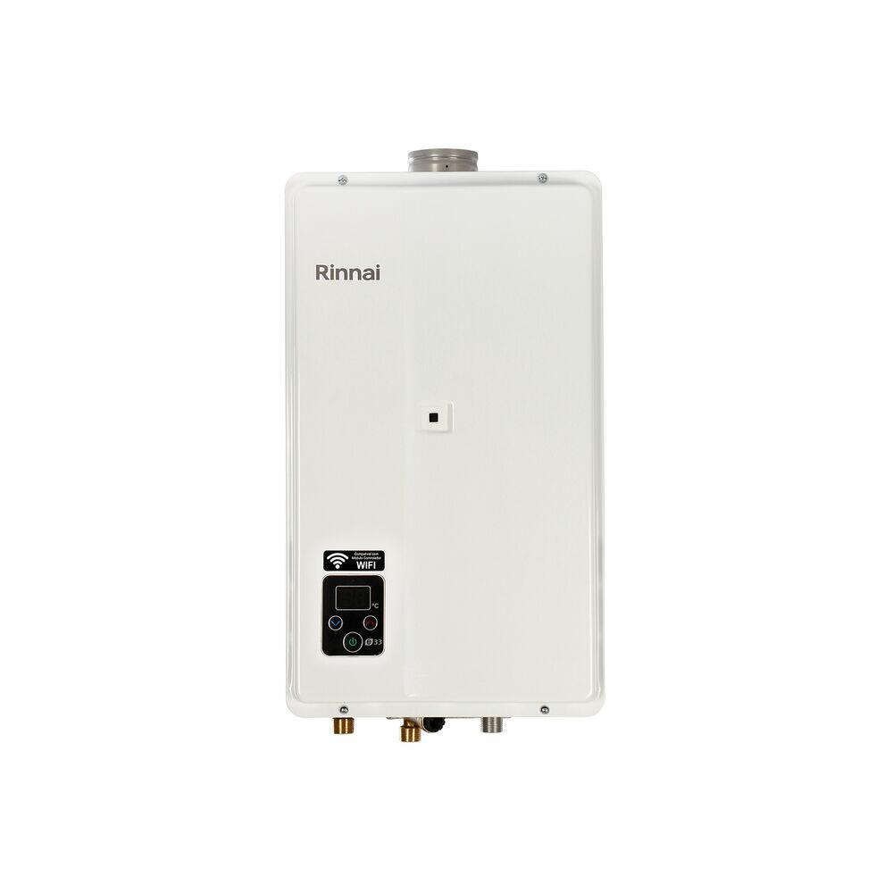 Aquecedor de Gás Digital GN 32,5L/min E331 Bivolt Branco Rinnai
