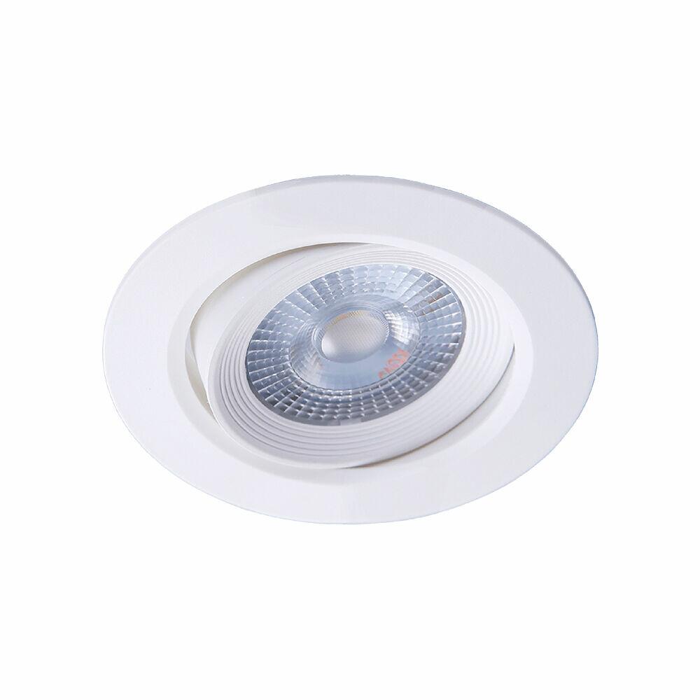 Spot Led Redondo 5W Smart 5W Wi-fi RGB Branco Taschibra