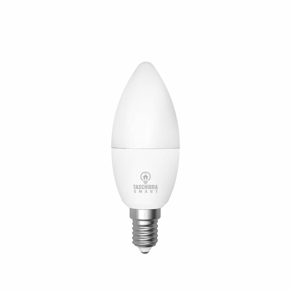 Lâmpada de Led Vela Smart Wi-fi RGB Branco Taschibra