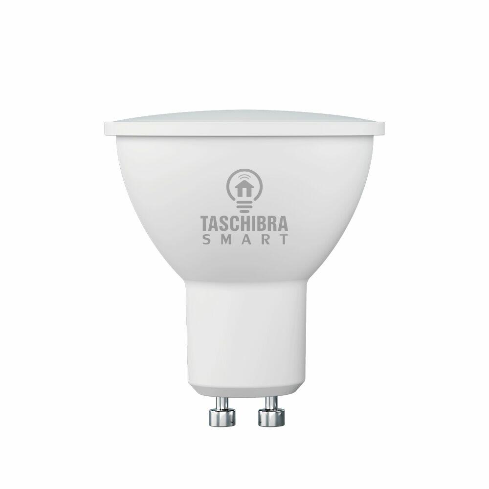 Lâmpada de Led Dicroica Smart Wi-fi RGB Branco Tashibra