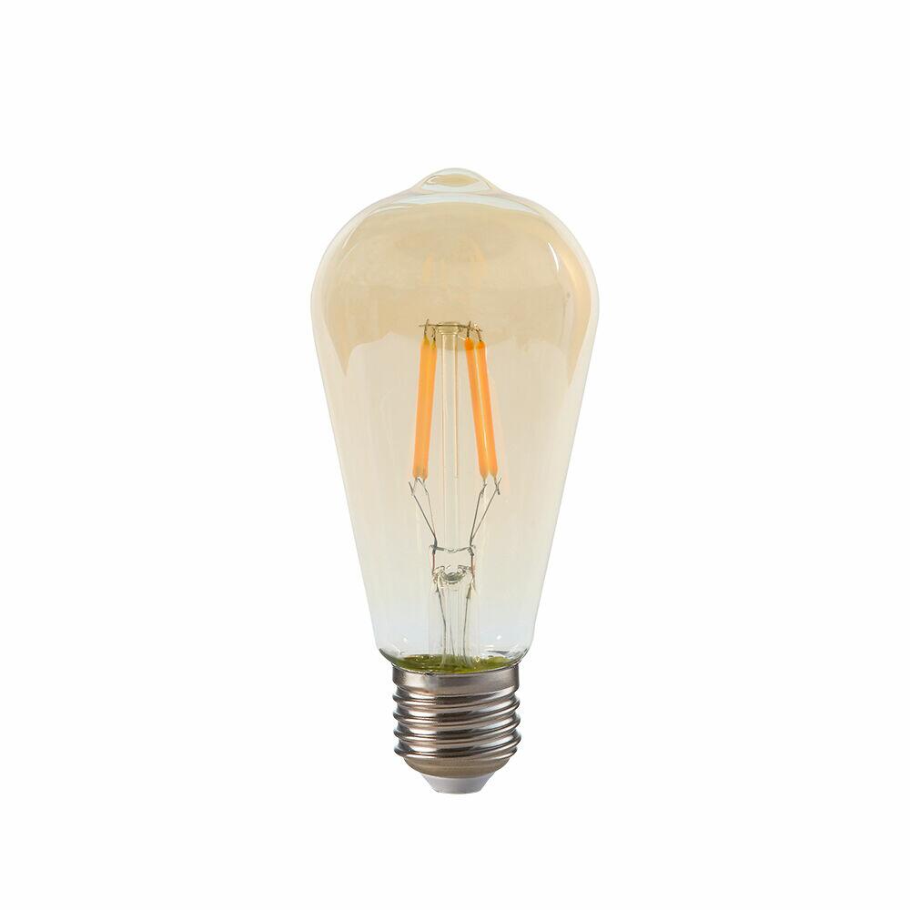 Lâmpada Led Filamento Smart 7W Wi-fi 2200K Branco Taschibra