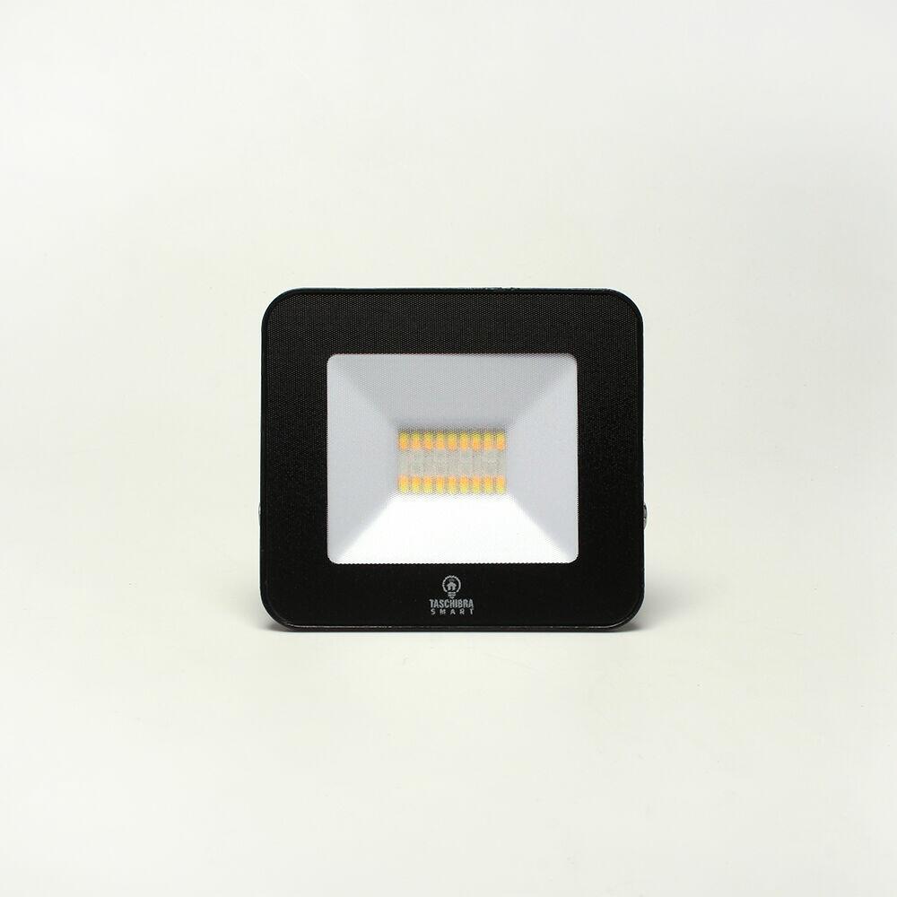 Refletor Led Smart 20W RGB Autovolt Preto Taschibra