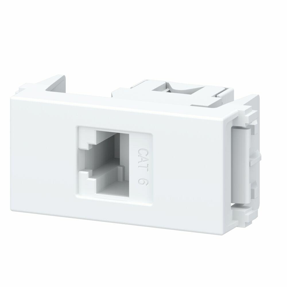 Módulo Tomada RJ45 CAT 6 Esatta Branco Weg
