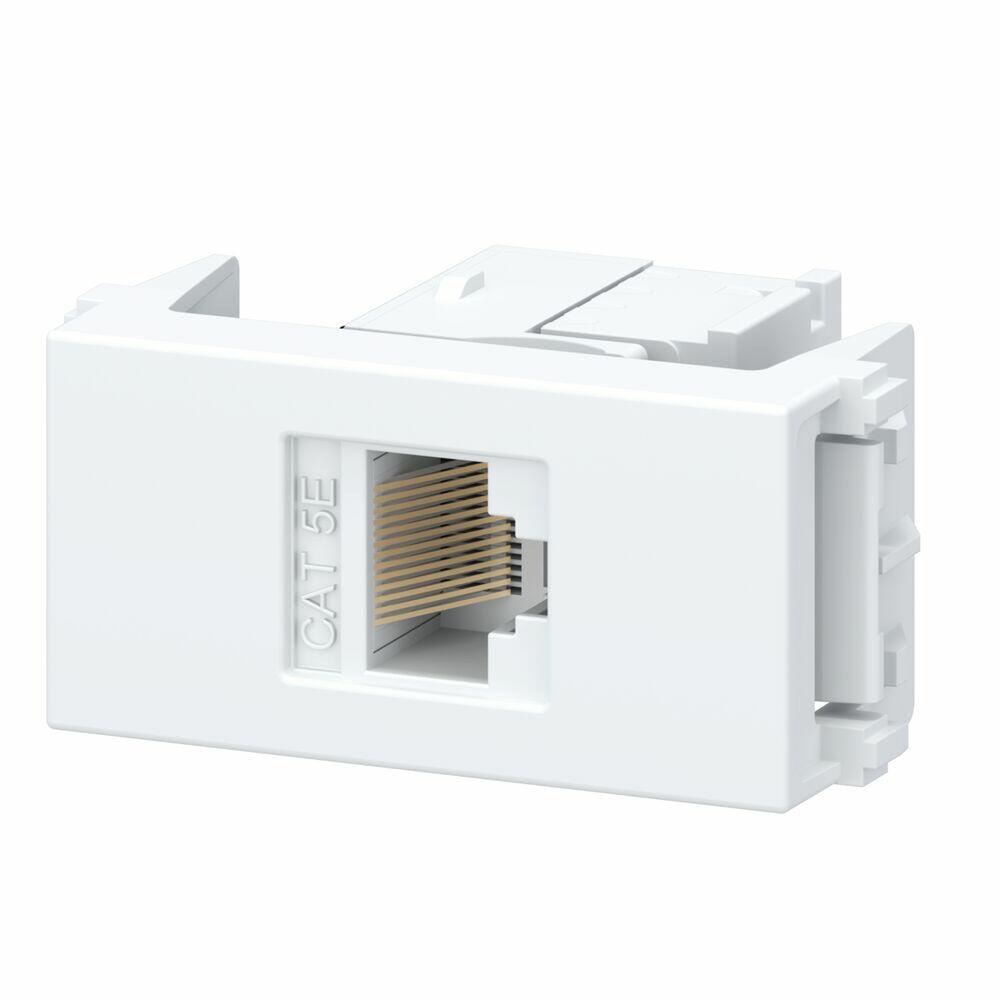 Módulo Tomada RJ45 CAT 5E Esatta Branco Weg
