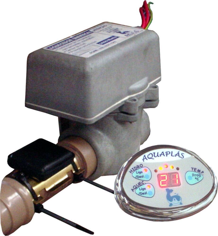 Aquecedor Passagem Elétrico para Hidromassagem Universal Stamplas
