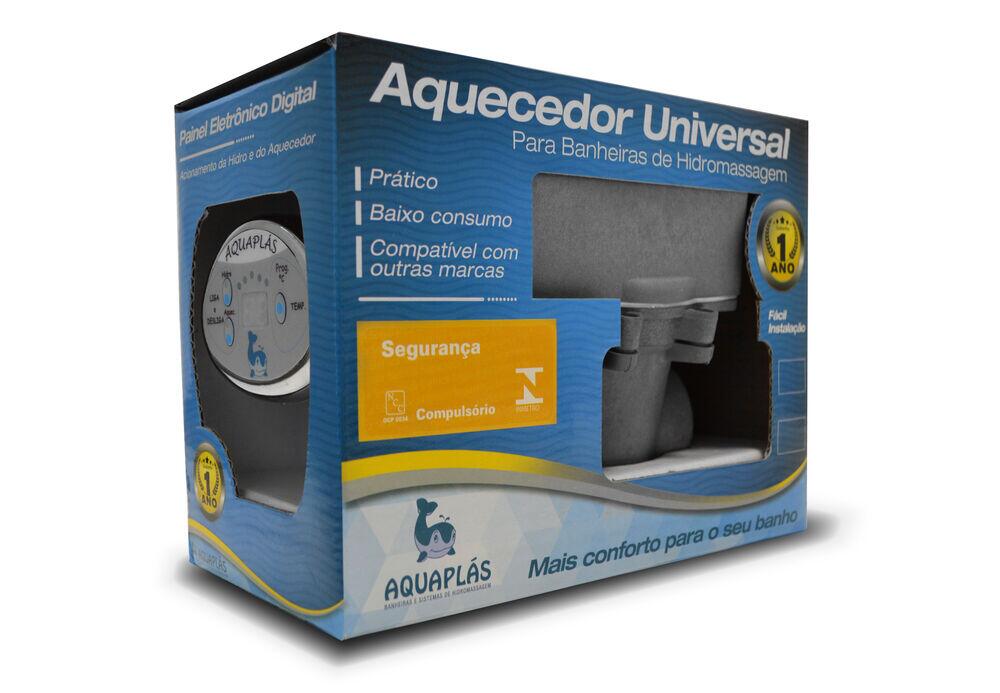 Aquecedor Passagem Elétrica Universal 3600W 127V Stamplas