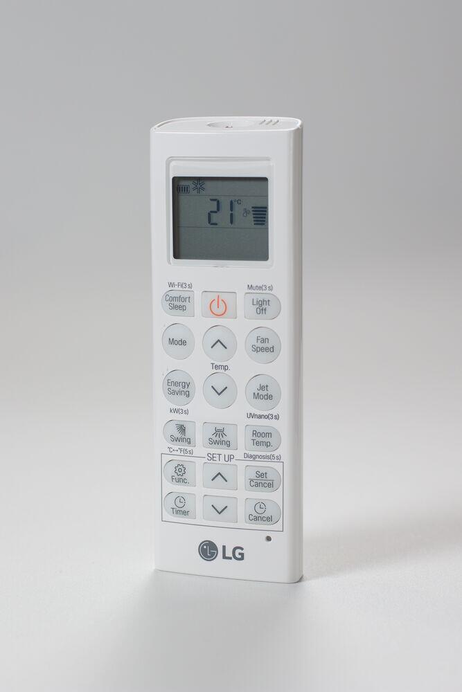 Ar Condicionado Split Dual Inverter Voice ARTCOOL UVNano 12000 BTUs Quente/Frio 220V Cinza LG