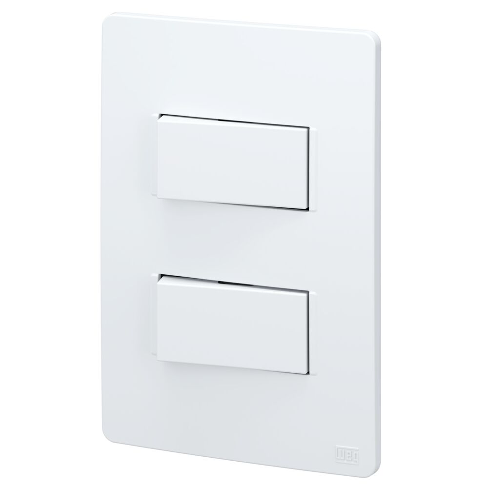 Conjunto 2 Seções 10A Esatta 250V Branco Weg