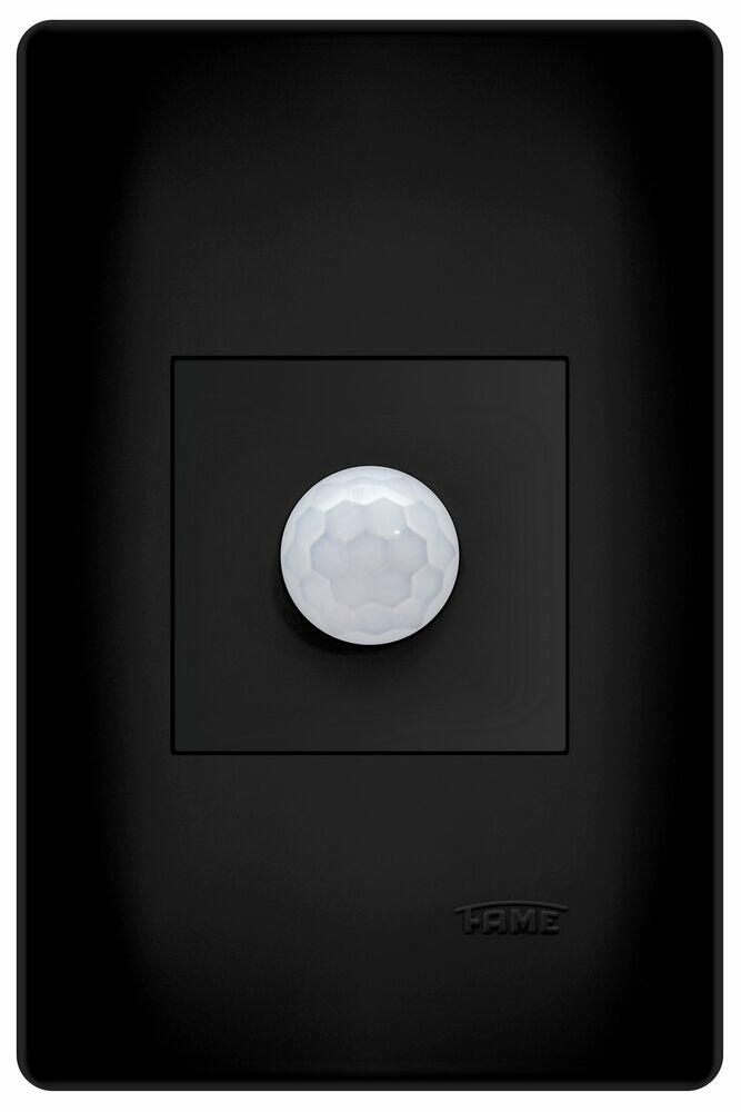 Sensor de Presença Habitat Black Fame
