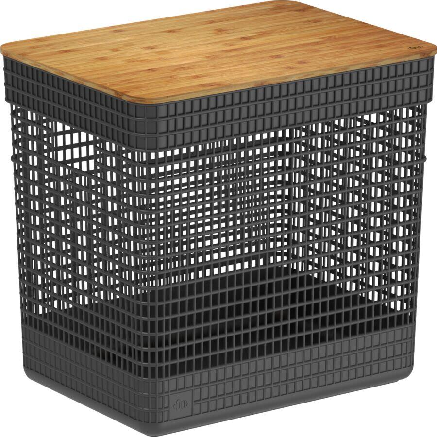 Cesto Plástico 20L CG 355 Preto Martiplast