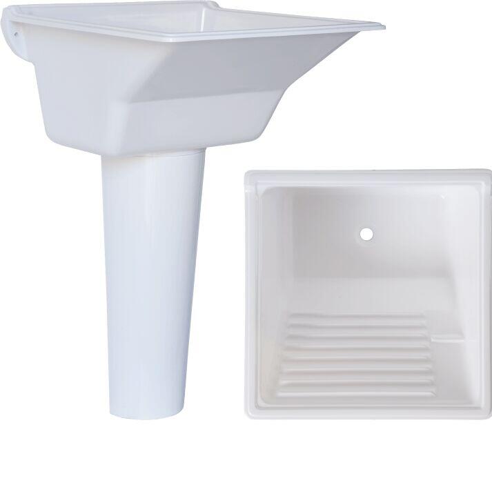 Tanque de Fibra com Coluna 40L Branco Hidrofama