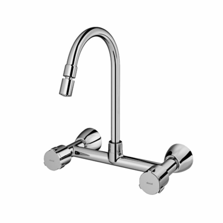Misturador para Cozinha de Parede Nova Riva Cromado 1/2