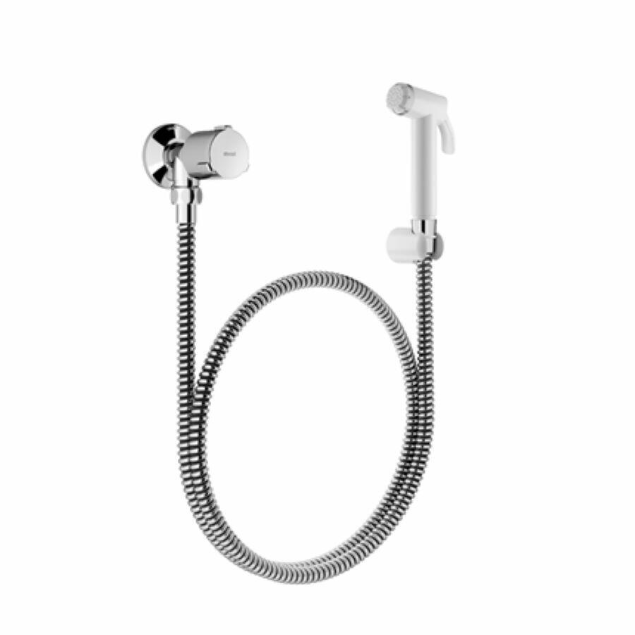 Ducha Higiênica com Registro e Gatilho Nova Riva Cromada 1/2