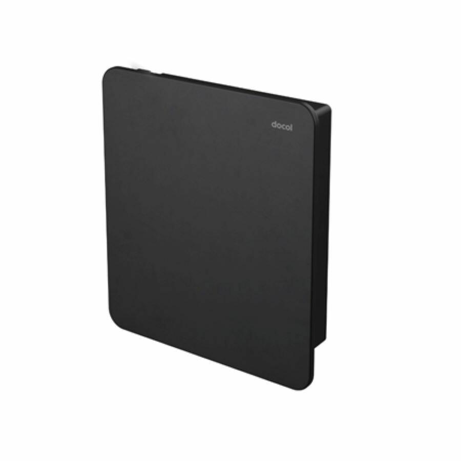 Acabamento para Válvula de Descarga Docolflat Ônix Preto Fosco Docol