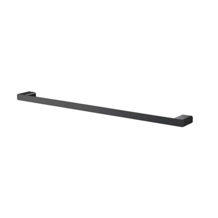Porta Toalha Docolflat Onix 60cm Preto Fosco Docol