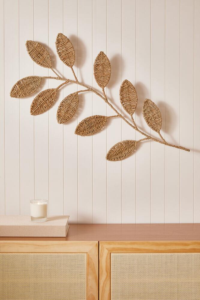 Adorno de Fibra Natural 95x43x1 Mart Collection