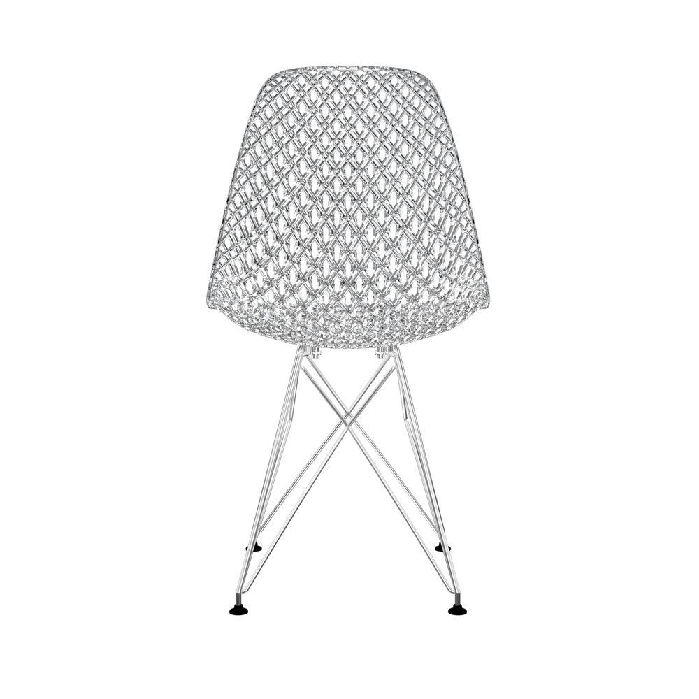 Cadeira Eames Maglia Transparente Empório Tiffany
