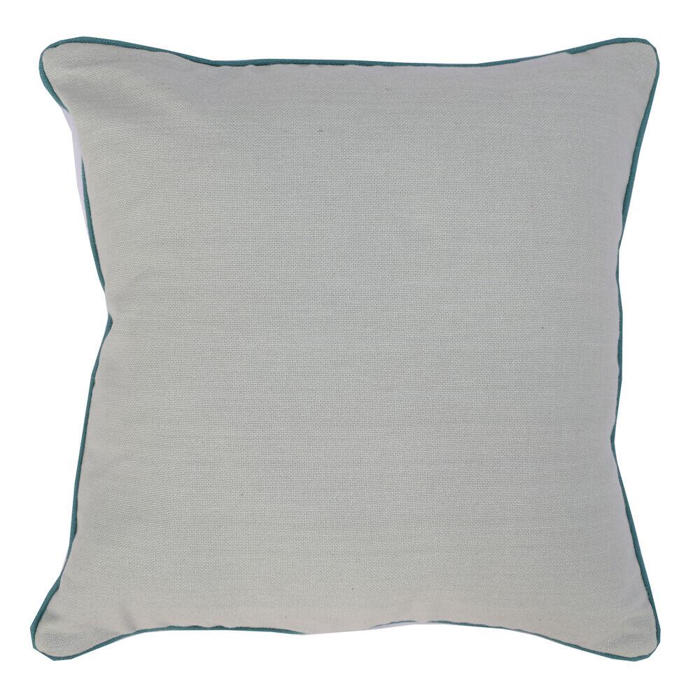 Almofada Kazzan 43x43cm Cinza Diagonal