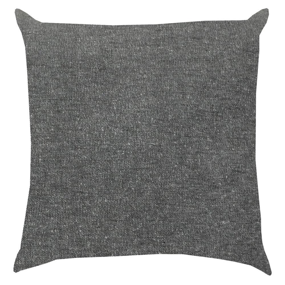 Almofada Eco Liso Jacquard 43x43cm Cinza Diagonal
