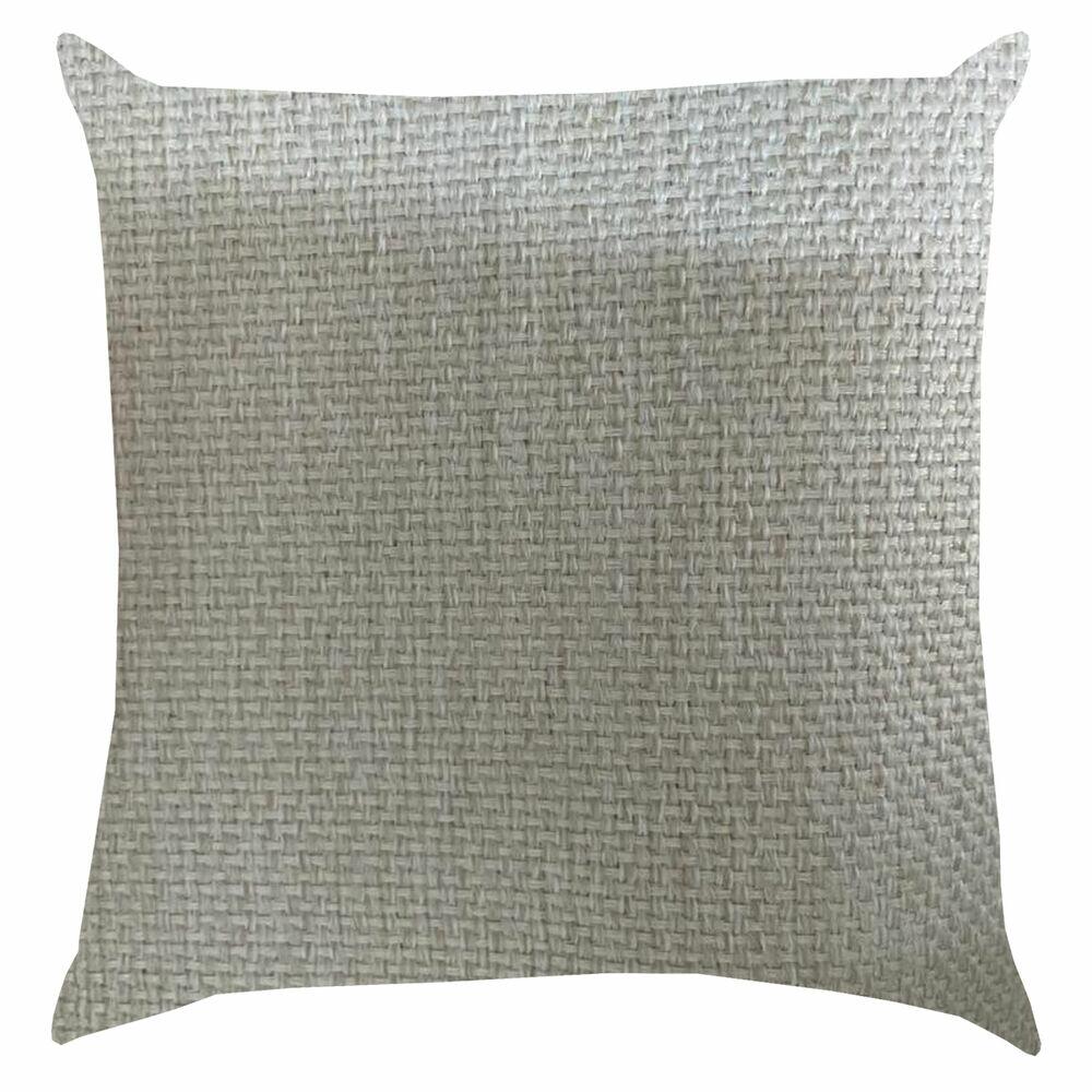 Almofada Rústico Tramado Cru Jacquard 43x43cm Diagonal