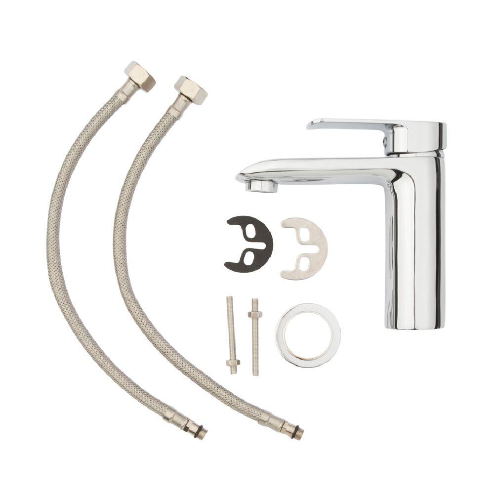 Torneira Misturador Monocomando para Banheiro de Mesa Bica Baixa 1/2