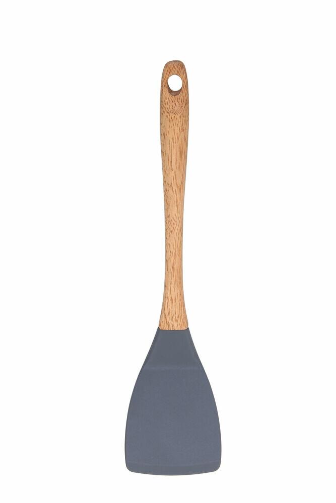 Espátula de Silicone 33,2x7,8cm Cinza Casa&Ideia