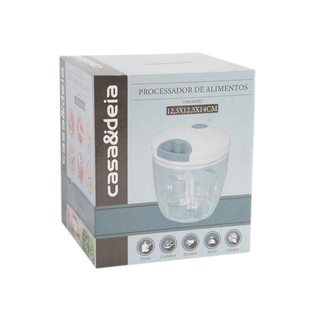 Processador de Alimentos Manual 900 ml Transparente Casa&Ideia