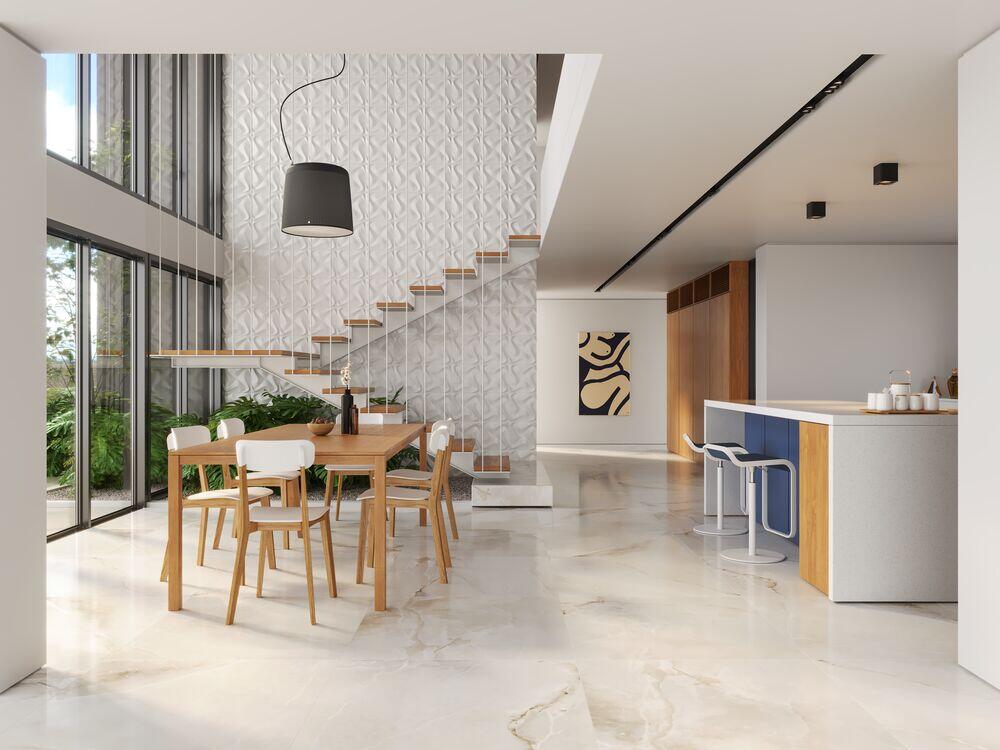 Porcelanato Onice Retificado Polido 90x90 Incepa
