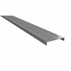 Tampa de Encaixe H-PZ 50x10 Aço Zincado 3m Perfil Líder