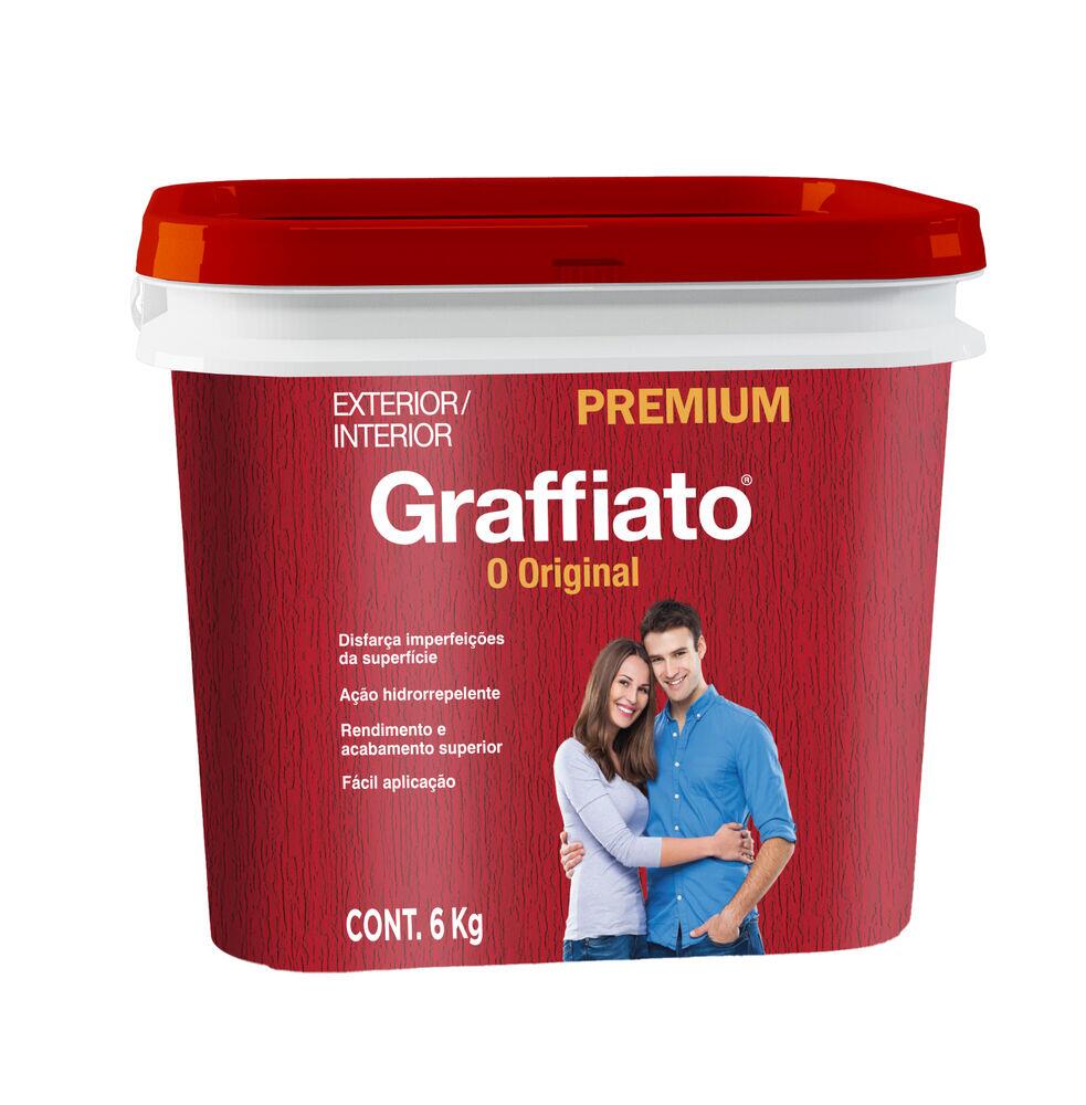 Textura Acrílica Graffiato Liso 6kg Branco Neve Hydronorth