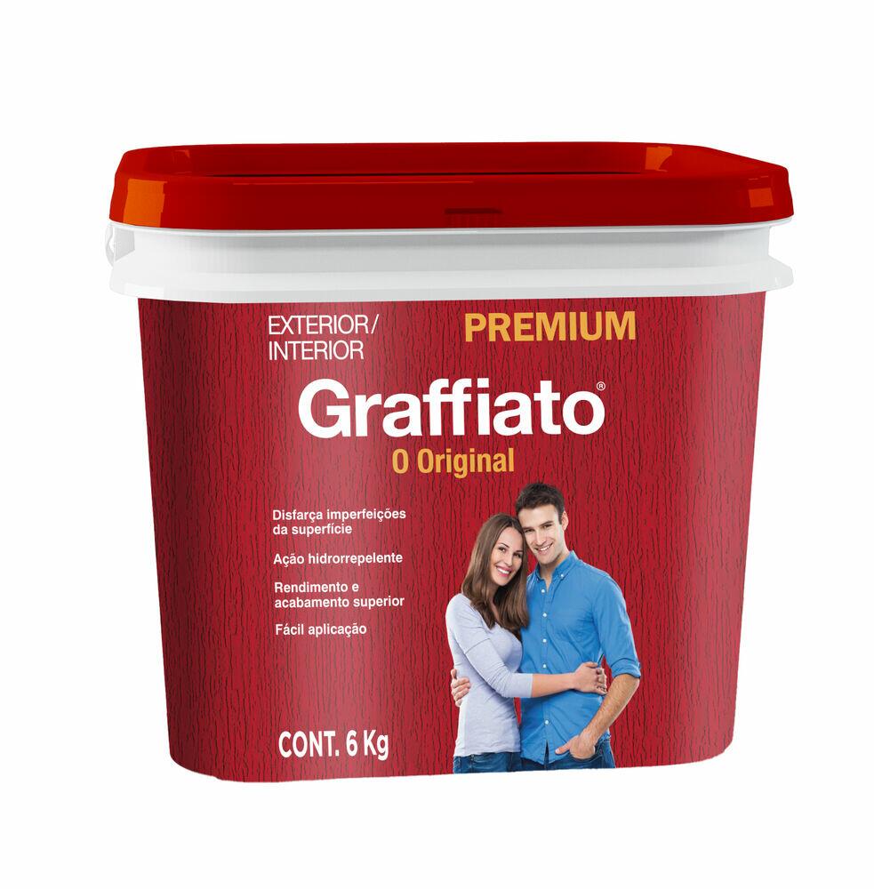 Textura Acrílica Graffiato Riscado 6kg Branco Neve Hydronorth