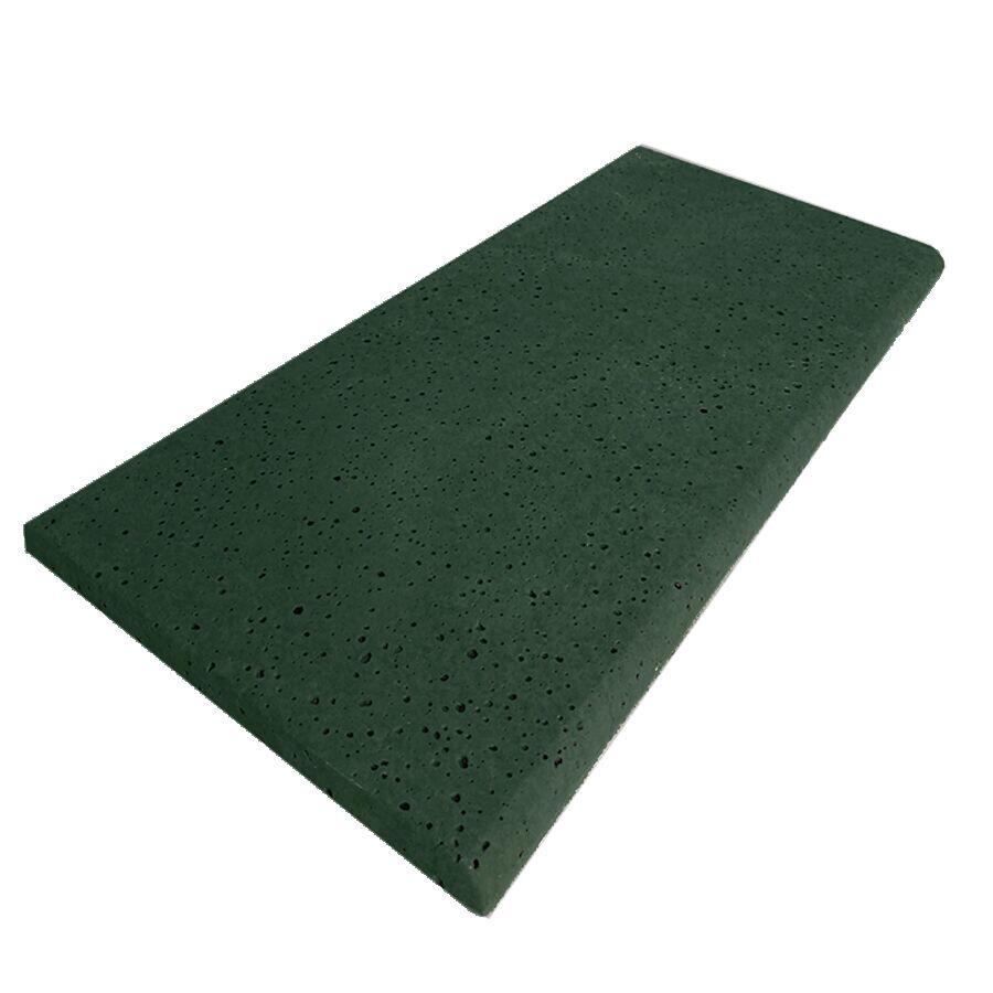 Borda Boleada Via Acqua Verde Escuro 22,5x50x2 Cimentíssimo