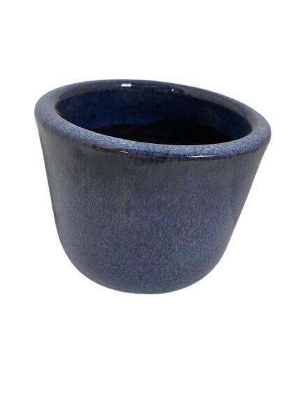 Cachepô Cerâmico Morumby N1 Azul Pacífico Fascino