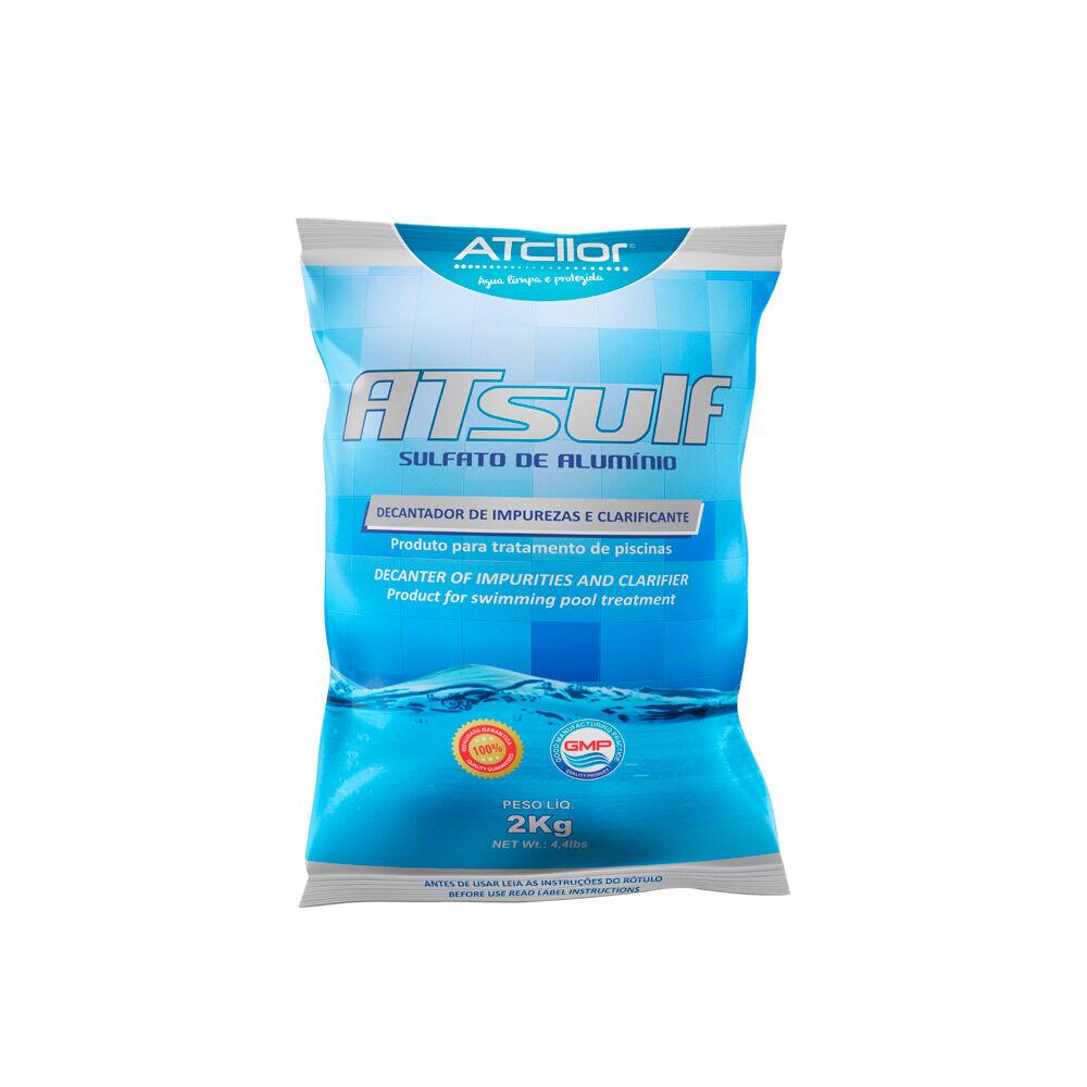 Sulfato de Alumínio 2Kg Atcllor