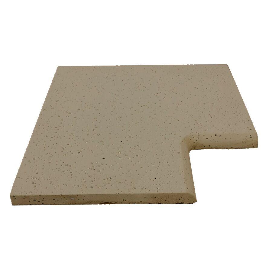 Borda Boleada Canto 90º Via Acqua Amber 60x60x2 Cimentíssimo