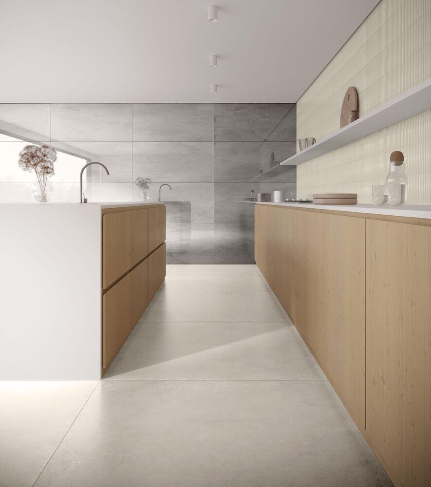 Porcelanato Fuso Zermaat Retificado Natural 90x90 Portobello
