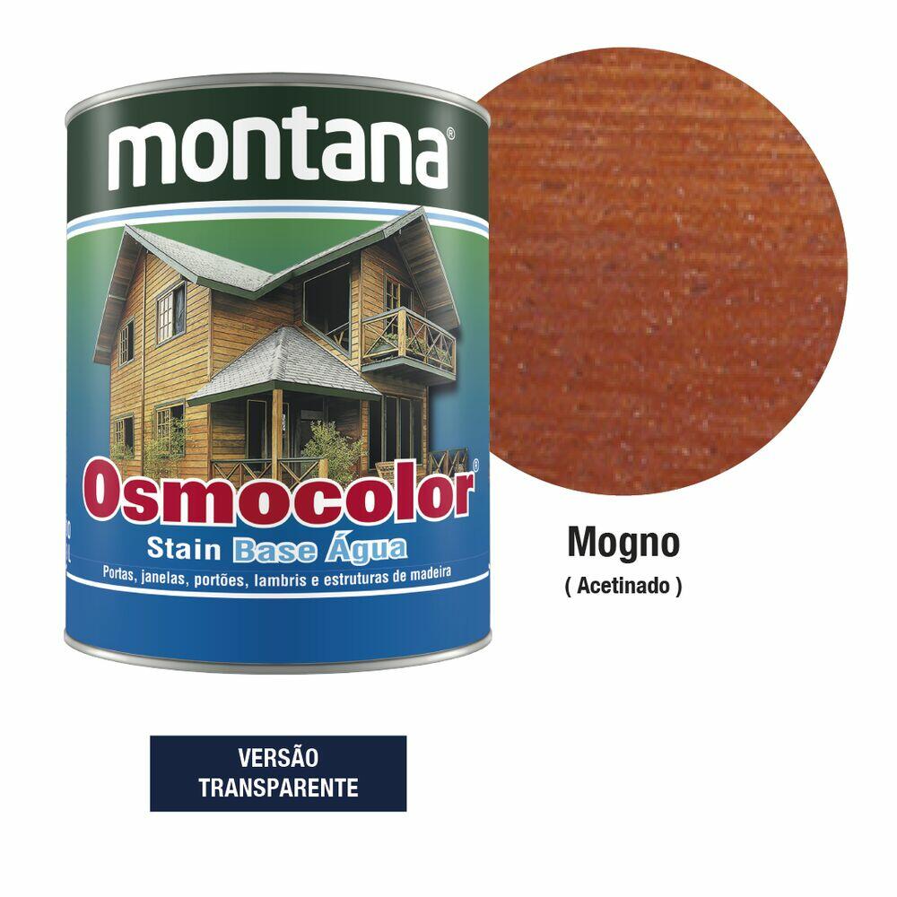 Stain Osmocolor 900ml Base Água Mogno Acetinado Montana