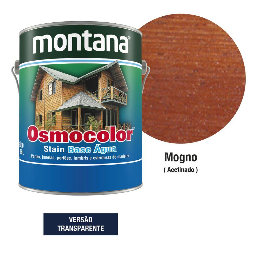 Stain Osmocolor 3,6L Base Água Mogno Montana