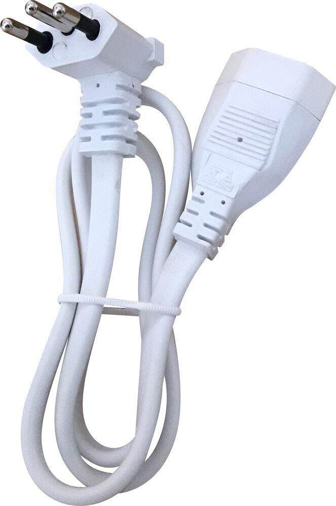Extensão 3X2,50mmX0,80cm PP Plano 20A Branco Megatron