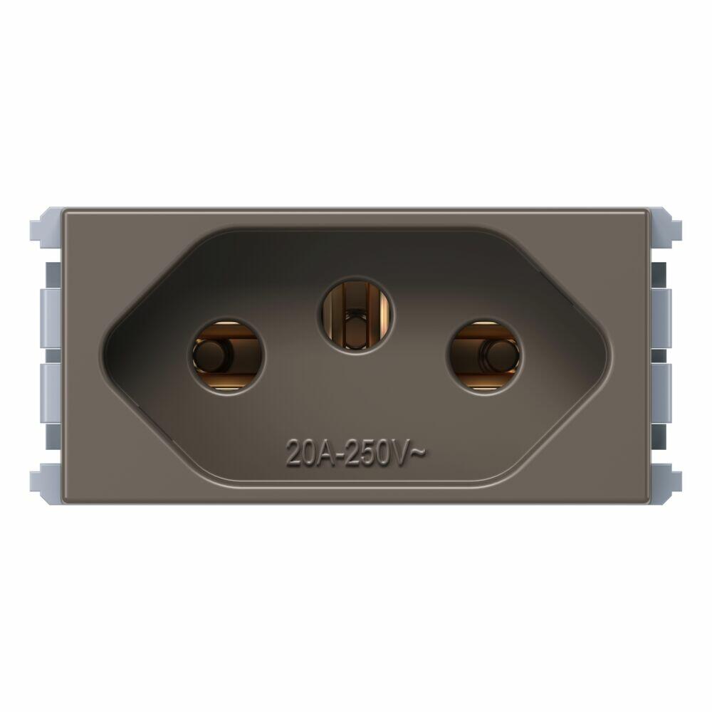 Módulo Tomada 2P+T 20A Esatta Argila 250V Weg