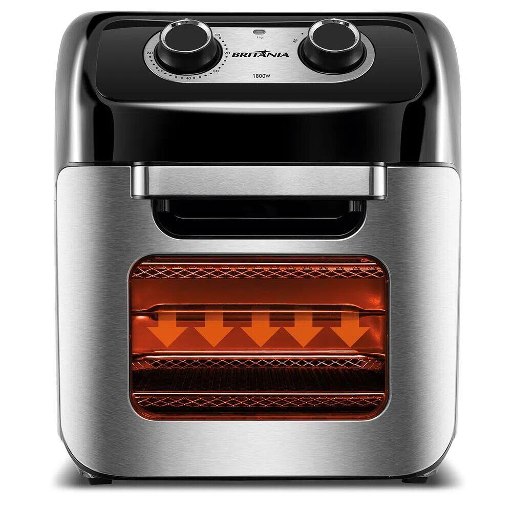 Fritadeira 12L BFR2300P Inox Preto Britânia